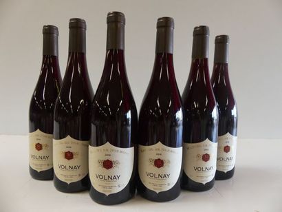null 6 bouteilles de Bourgogne Volnay Marcel de Normont 2016