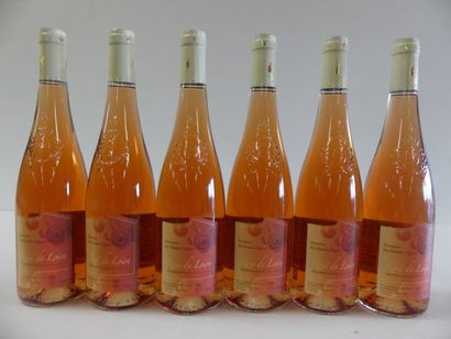 null 6 bouteilles de Domaine des Hautes Vignes 2015 Rosé de Loire Récoltant