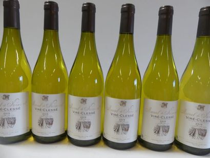 null 6 bouteilles de Bourgogne 2015 Viré Clessé Marcel de Normont 2015