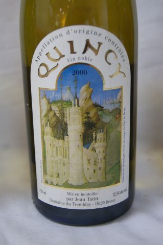 null 3 de bouteilles de Quincy, domaine du Tremblay, 2000