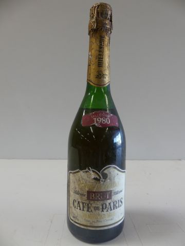 null Bouteille de Méthode Champenoise Blanc de Blanc 1980