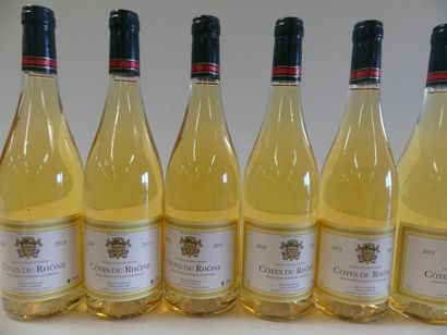 null 6 bouteilles de Côtes du Rhône Blanc Louis d'Armont 2013