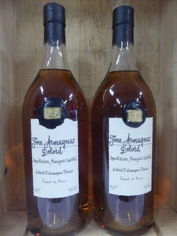 null 2 Magnums 150 cl Fine Armagnac Delord 40 % vol