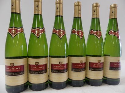null 6 bouteilles de Gewurztraminer 2016 Alsace J Blessing