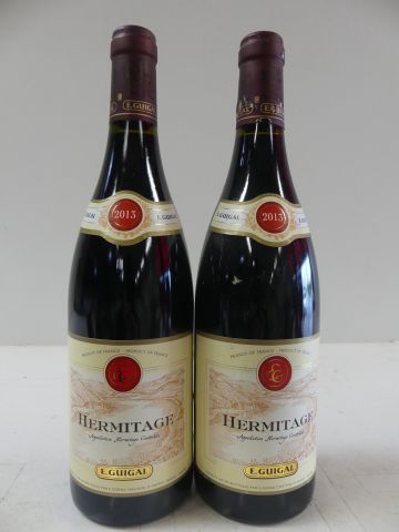 null 2 bouteilles de Hermitage Rouge 2013 Domaine E.Guigal