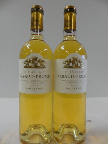 null 2 bouteilles de Sauternes 2013 Château Rabaud Promis 1er Grand Cru Classé