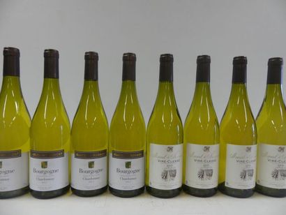 null Lot de 8 bouteilles Viré clessé 2015 Bourgogne Marcel de Normont ; 4 Bourgogne...