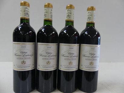 null 4 bouteilles de Château Fourcas Loubaney 2000 Listrac Médoc Récoltant
