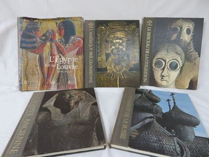 null Lot de livres d'Art : Russie, Egypte, art précolombien …
