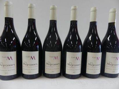 null 6 bouteilles de Cru de la Vallée du Rhône 2015 Grignan Les Adhémar La Cuvée...