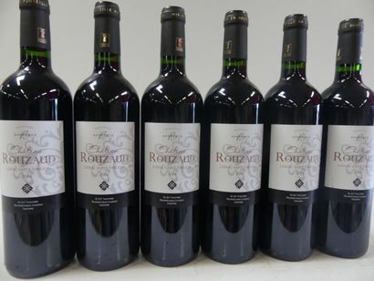 null 6 bouteilles de Château Rouzaud 2014 Lussac Saint Emilion Propriétaire Récoltant...