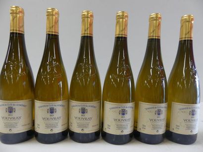 null 6 bouteilles de Vouvray 2011 Domaine du Clos des Aumônes Récoltant Philippe...