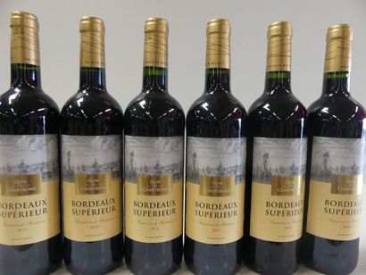 null 6 bouteilles de Bordeaux 2012 Bordeaux Supérieur Maison Bouey Le Quai des C...