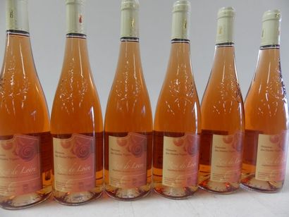 null 6 bouteilles de Domaine des Hautes Vignes 2015 Rosé sec Delaire M Fourrier