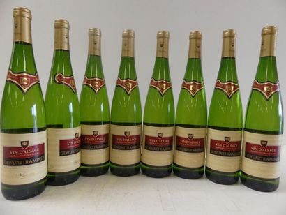 null 8 bouteilles de Gewurztraminer Alsace J. Blessing 2016