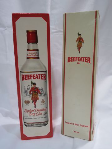 null Lot de bouteilles de Gin Beefeater. 70cl. Dans leurs boîtes.