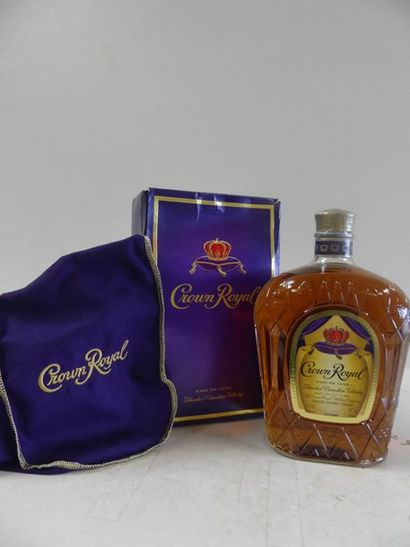 null Whisky Crown Royal 100 cl Fine de Luxe Blended Canadian 40 M% vol