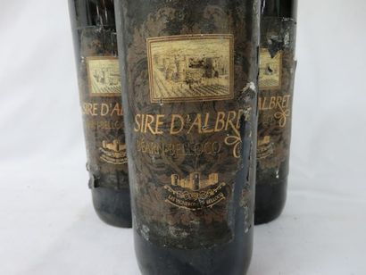 null 3 bouteilles de Béarn-Bellocq, Sire d'Albret, 1992. (esa, LB)
