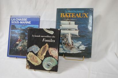 null Lot de 3 livres : Martin et Bennett "Le Monde fascinant des bateaux" Gründ 1977...