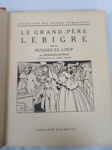null Lot de deux livres des éditions Hachette : Dumas "La Tulipe noire" (illustré...