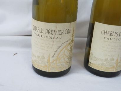 null 2 bouteilles de Chablis, Premier Cru, Vauligneau, 1997. (TLB)