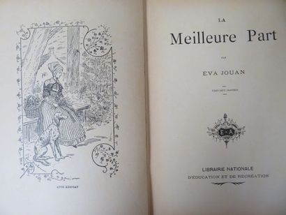 null Lot de 3 livres : "Les Contes du samedi" (Gedelage), "L'orpheline des fauchette"...