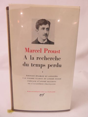 null LA PLEIADE, Marcel Proust, "A la recherche du temps perdu", tome 1, 1954.