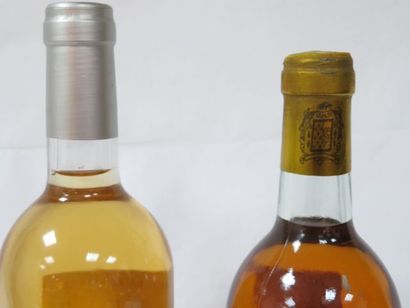 null Lot de 2 bouteilles : 1 de Monbazillac, Château de Barradis, 1985 (LB) et 1...