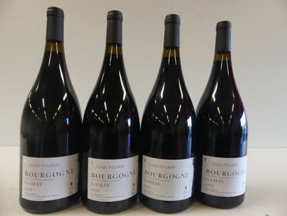 null 4 MAGNUMS 150 cl Bourgogne 2018 Cépage Gamay Louis Philibert