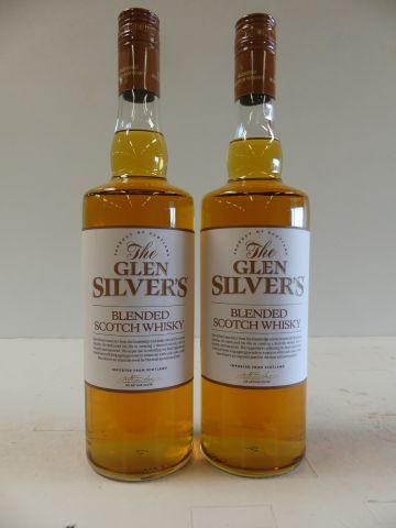 null 2 bouteilles de Whisky (100 cl) The Silver's Arthur Silver 40 % vol.