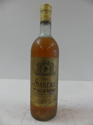 null Liquoreux 1979 1ères Côtes de Bordeaux Sandel portant le N°5866