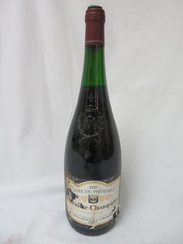 null Magnum de Saumur Champigny, cuvée du président, 1987. (LB, esta)