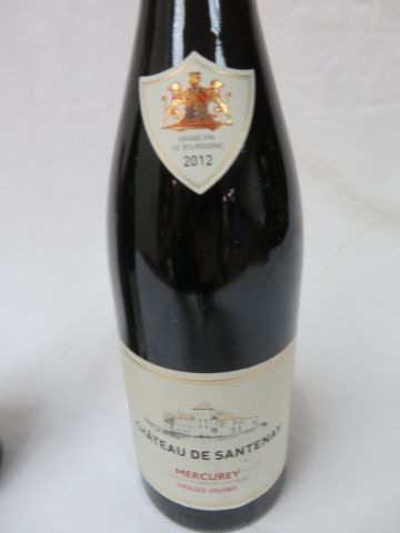 null 2 bouteilles de Mercurey, Château de Santenay, 2012.