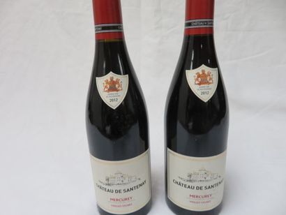 null 2 bouteilles de Mercurey, Château de Santenay, 2012.