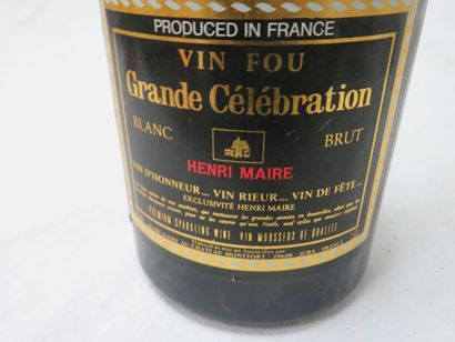 null Magnum de vin pétillant, Henri Maire.