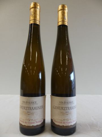 null 2 bouteilles (50 cl) de Gewurztraminer 2013 sélection Grains Nobles