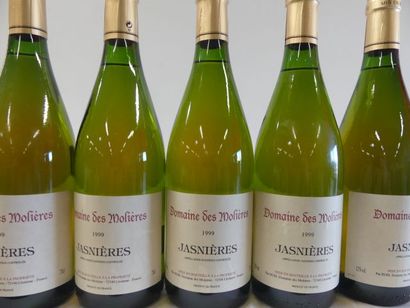 null 12 bouteilles de Jasnières 1999 Domaine des Molières Vin de Loire (en l'éta...