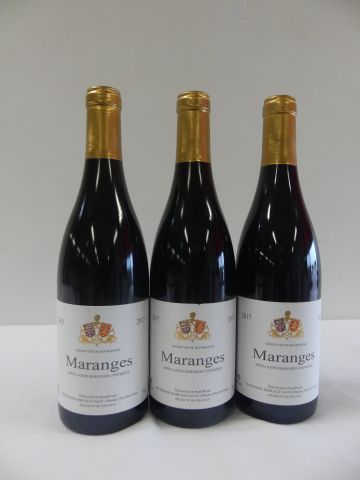 null 3 bouteilles de Maranges 2017 Bourgogne Rouge Romuald Valot