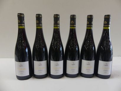 null 6 bouteilles d'Anjou Rouge 2016 Domaine Les Gardelles Récoltant