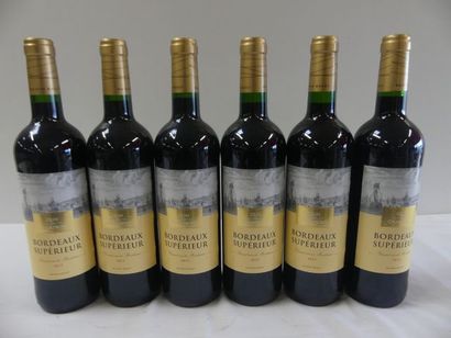 null 6 bouteilles de Bordeaux Supérieur 2012 Le Quai des Chartrons M. Bouey Grand...