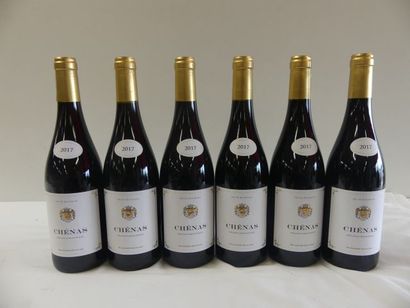 null 6 bouteilles de Chenas 2017 Cru du Beaujolais AOC