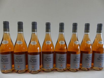 null 8 bouteilles de Domaine des Pierres Secrètes 2015 La Cave de Tain l'Hermita...