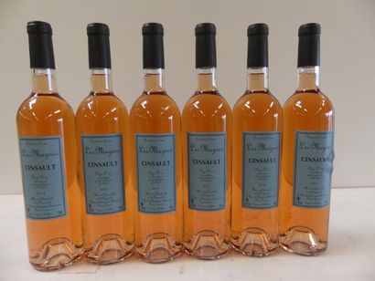 null 6 bouteilles de Les Magnes Rosé 2017 Cinsault Les Celliers du Bondavin