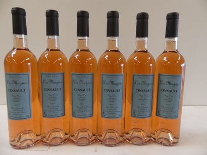null 6 bouteilles de Les Magnes Rosé 2017 Cinsault Les Celliers du Bondavin