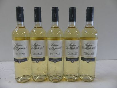 null 5 bouteilles de Provence Blanc 2016 Palette Château de Meyreuil Grand Vin de...