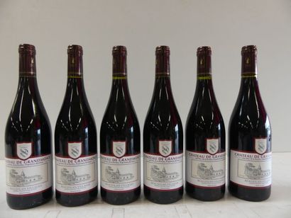 null 6 bouteilles Château Grandmont 2015 Récoltant Jean Brac de la Perrière Beaujolais...