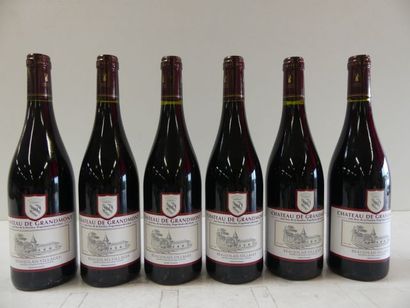 null 6 bouteilles Château Grandmont 2015 Récoltant Jean Brac de la Perrière Beaujolais...