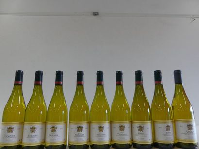 null Lot de 9 bouteilles : 3 Visan 2015 Côtes du Rhône Villages Blanc Louis d'Armont...