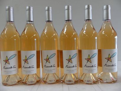 null 6 bouteilles de Côtes de Provence Rosé 2017 La Londe La Cuvée Mademoiselle Cara...