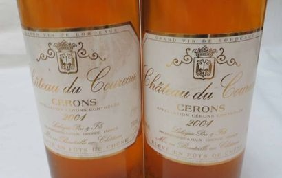 null 2 bouteilles de Bordeaux, "Château du Toureau", Cerons 2004.